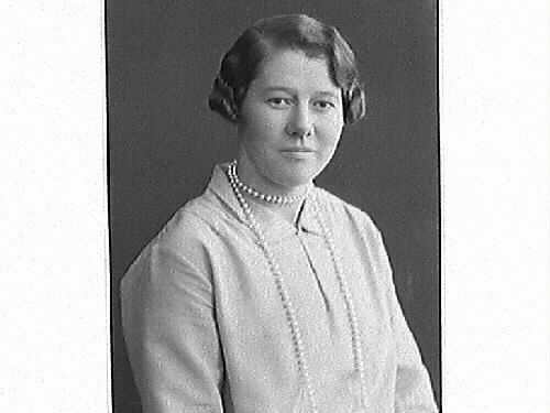 Kvinnoporträtt. Ragnhild Andersson, Åskloster.