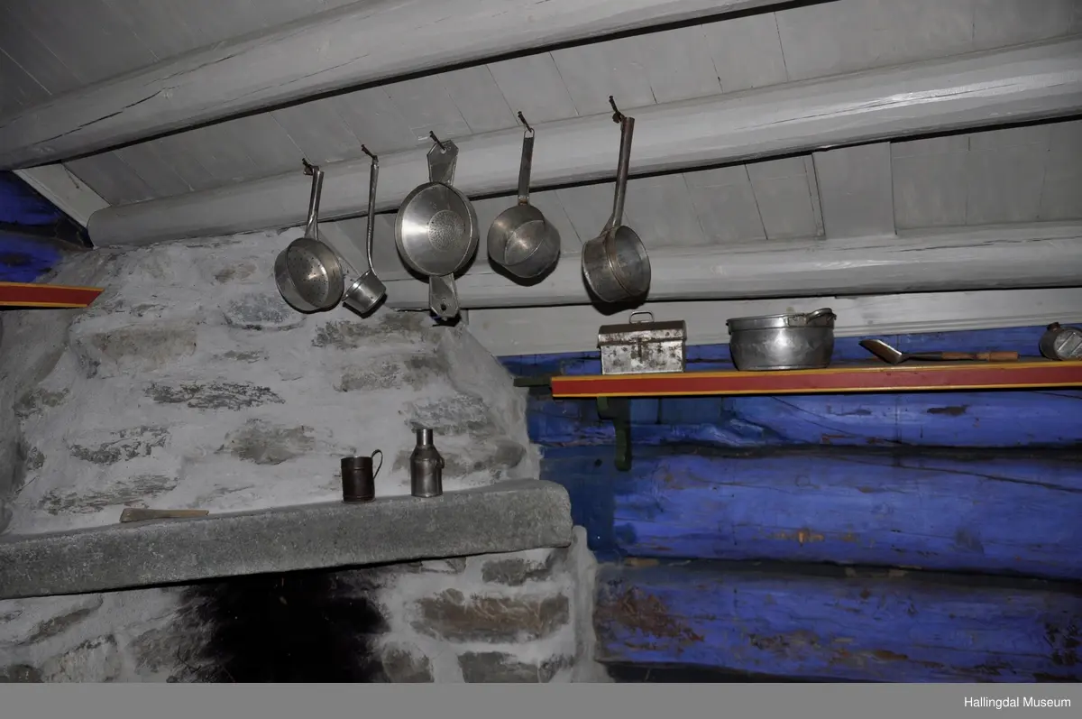 Blekkenslagerverksted fra Skomakarmoen i Granhagen på Ål Bygdamuseum, Leksvol