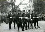 Jubileum 50 års, A 6. Standarvakten i Rådhusparken.