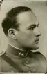 Porträtt av Ingmar Folke Stevenberg, kapten vid Dalregementet I 13.