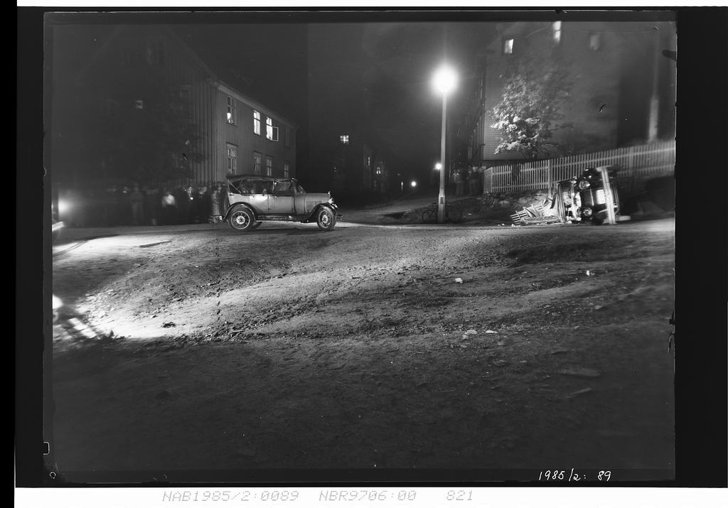 Trafikkuhell Narvik. Krysset Tårnveien - Brugata.