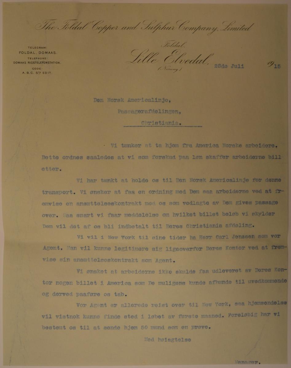 gammelt dokument folldal verk