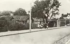 Bebyggelse längs Sparregatan 1913.