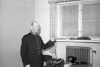 Polisstation efter rustning. Den 9 februari 1950