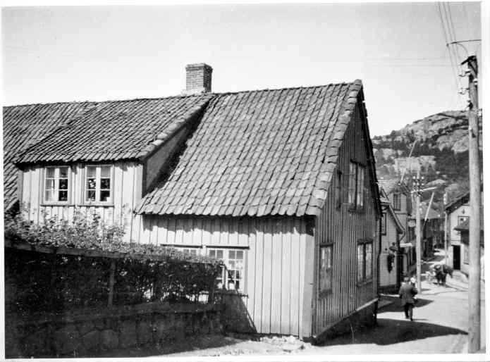 Kirkegaten, Krysset med Storgaten, Egersund