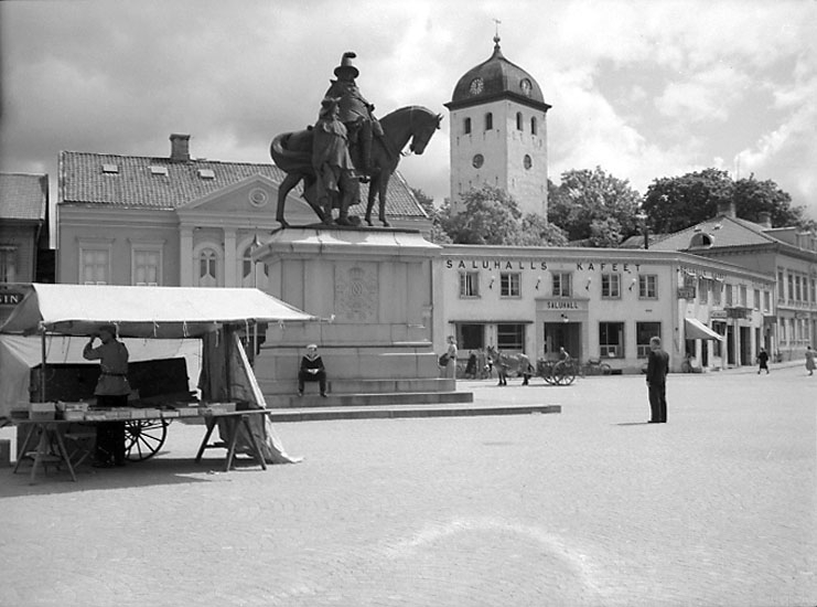 Kungstorget Uddevalla 1942