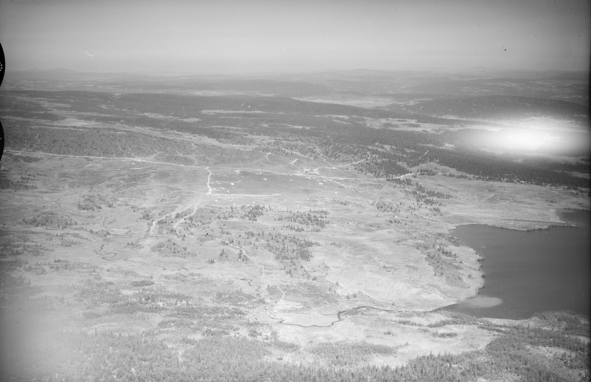 Hornsjøen, 1948, høyfjellshotell, hytter, setre, vann