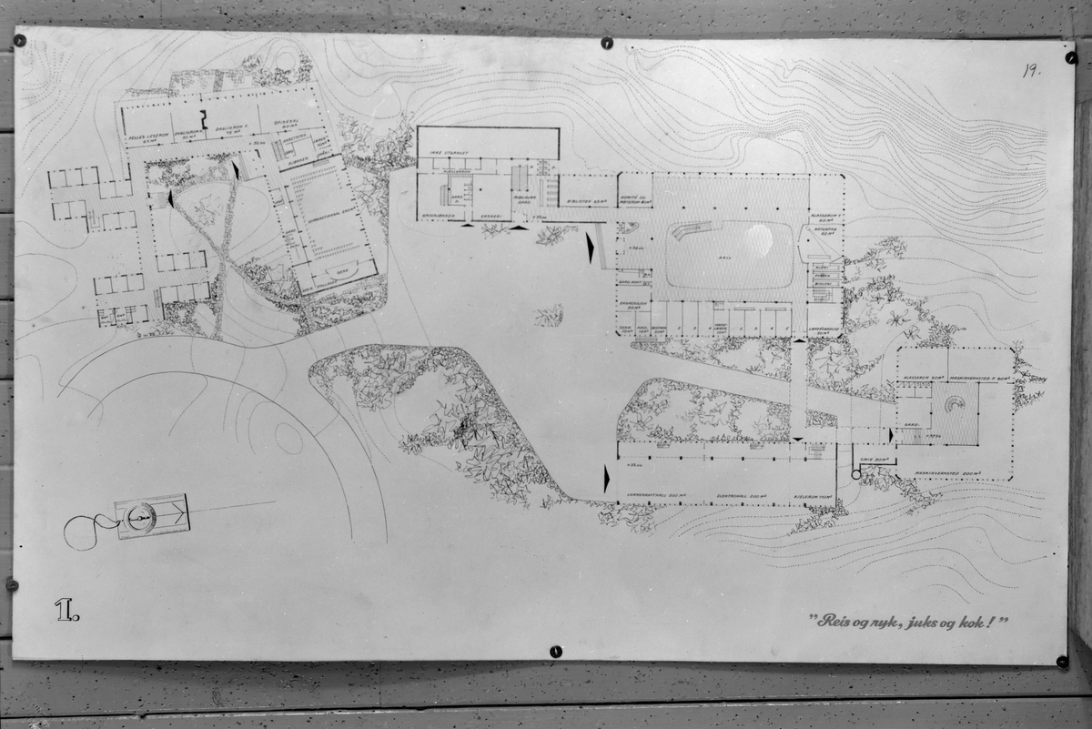 Tegninger fra arkitektkonkurransen om ny sjømannsskole