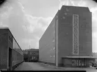 Billman-Regulators fabrik vid Elektronvägen 4-6 i Huddinge, uppförd 1962-1964.