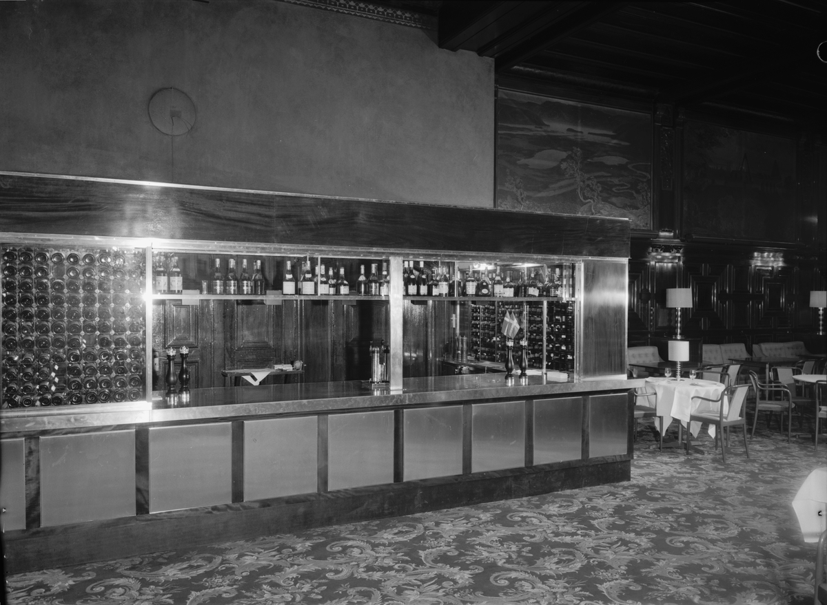 Spritkassan, Vinterträdgården Grand Hotel, öppen. 