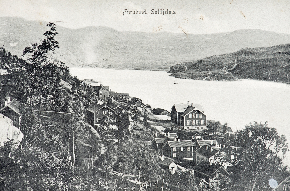Furulund. Sulitjelma. Postkort.