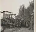 Signaltrupperna, S2 1950. Övningar på Visingsö.