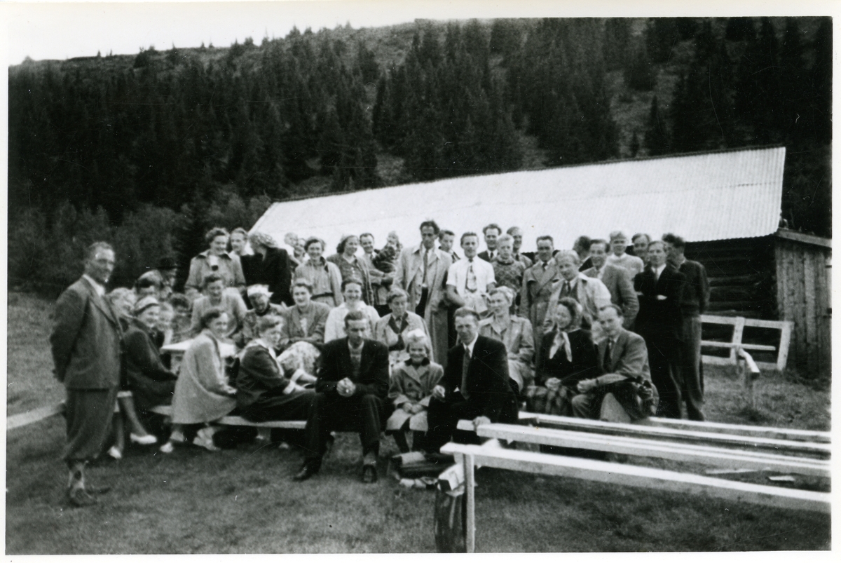 Stemne på Liaåsen 1956.