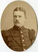Porträtt av Evald Johan Gregorius Uggla, underlöjtnant vid Värmlands fältjägarkår I 26.
Se även AMA.0009156.