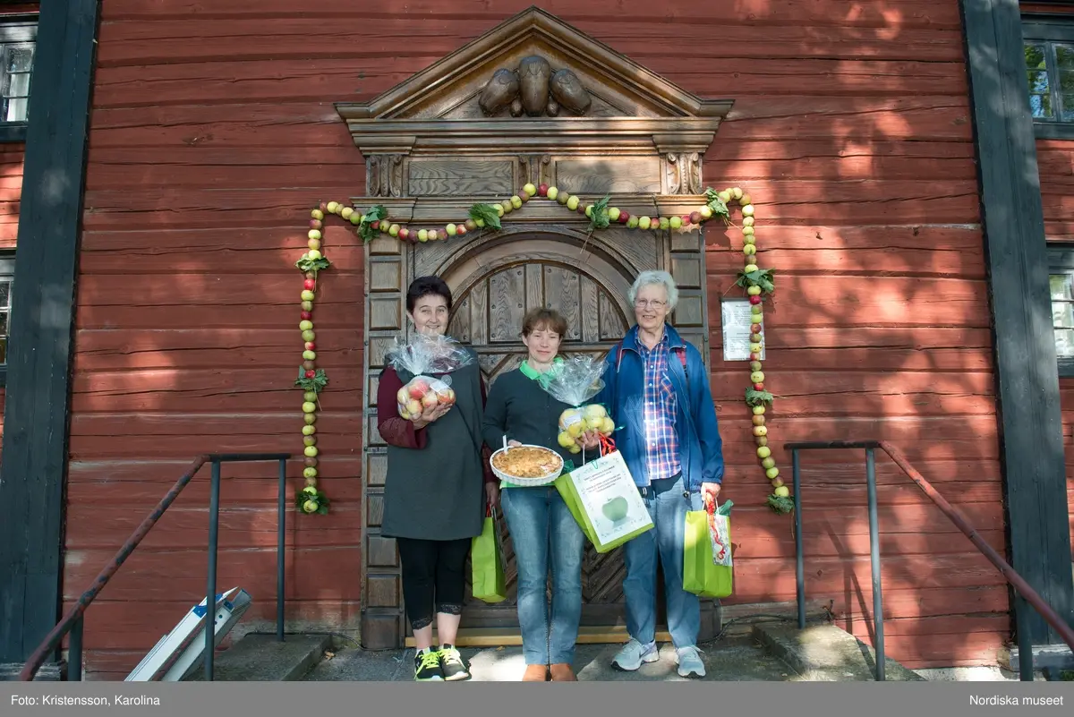 Äppeldagarna Julita 2015, Äpplen, marknad, pajtävling