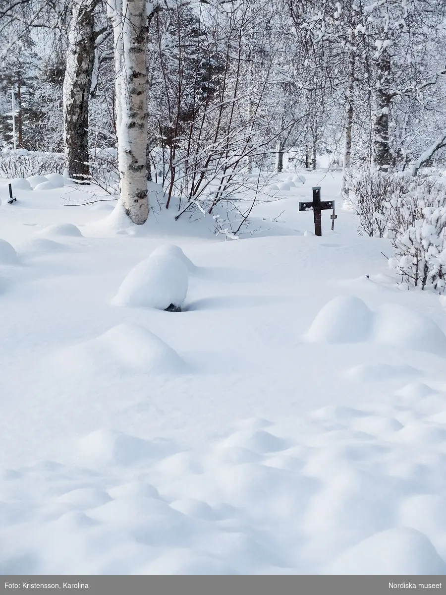 Vilhelmina kyrka, snö, Arktis