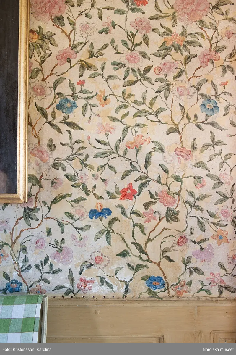 Svindersvik, Stora huset, interiör plan 1, detaljer