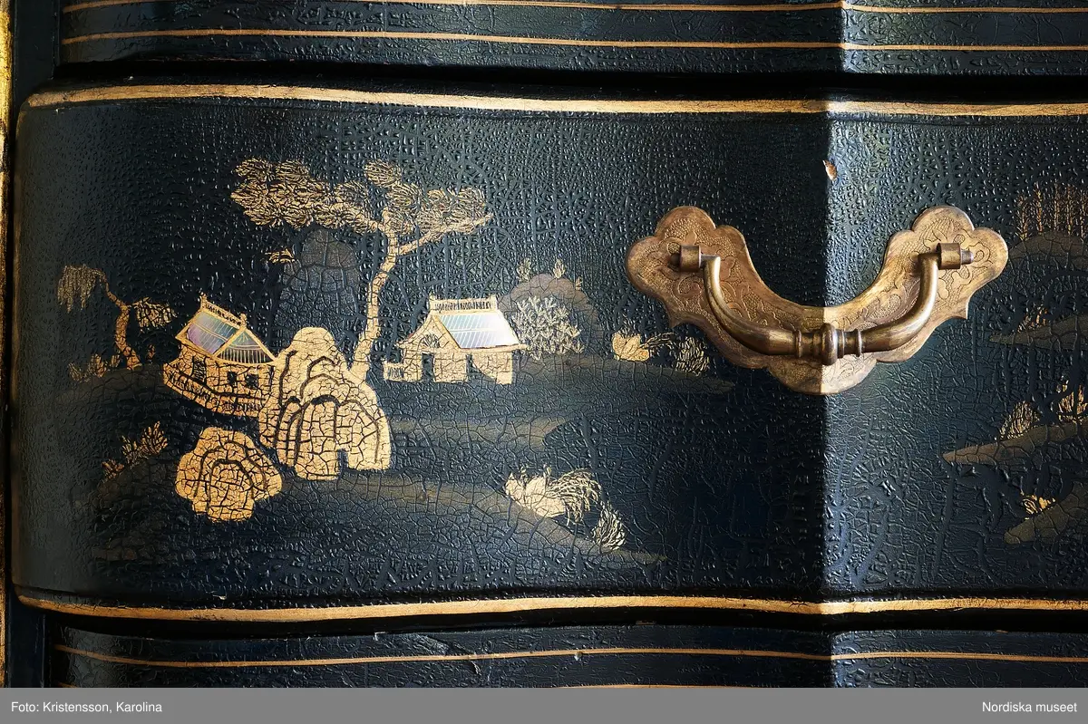 Svindersvik, Stora huset, interiör plan 1, detaljer