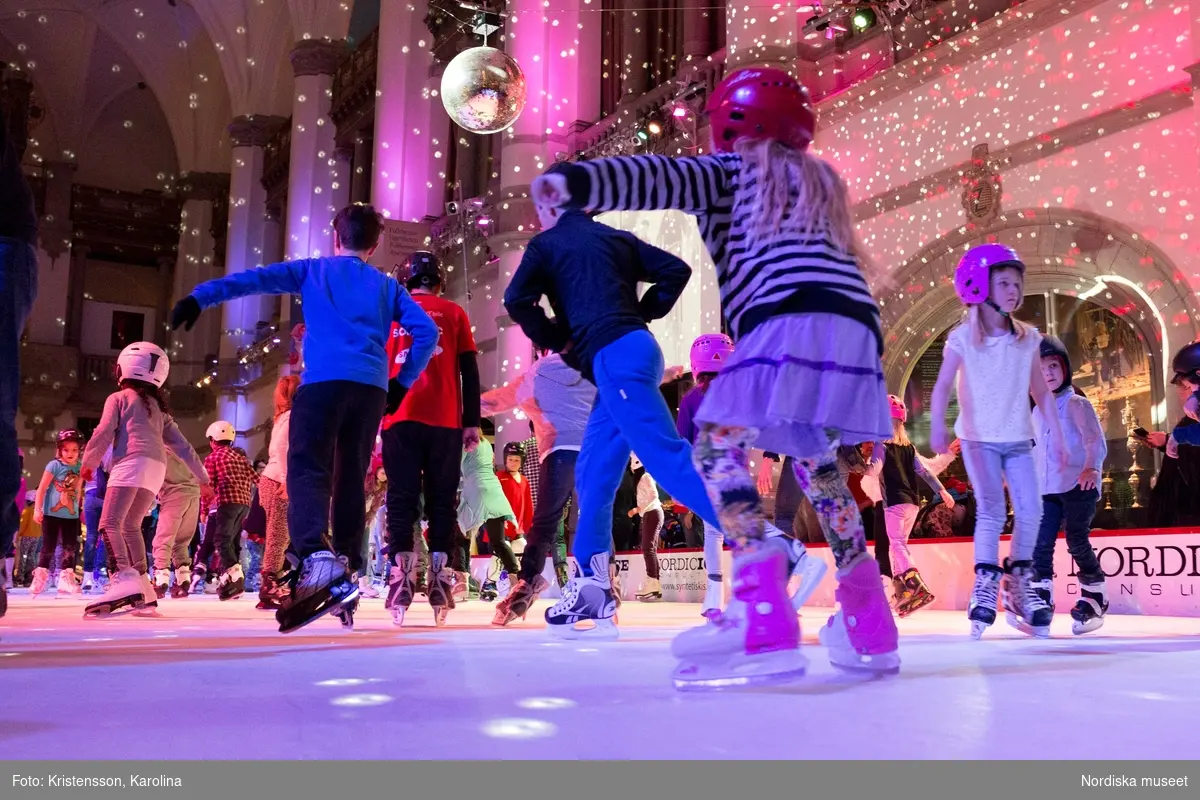 Skridskodisco i Stora hallen på sportlovet 2016, Tema snö och is