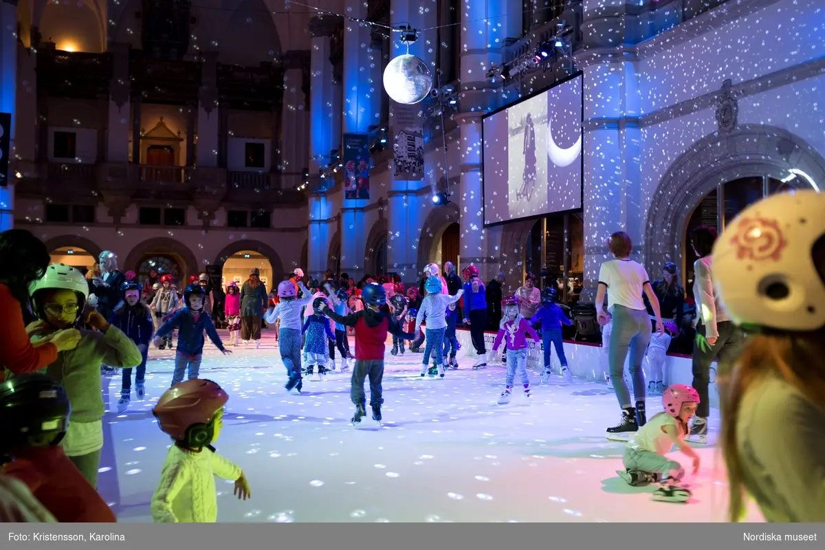 Skridskodisco i Stora hallen på sportlovet 2016, Tema snö och is