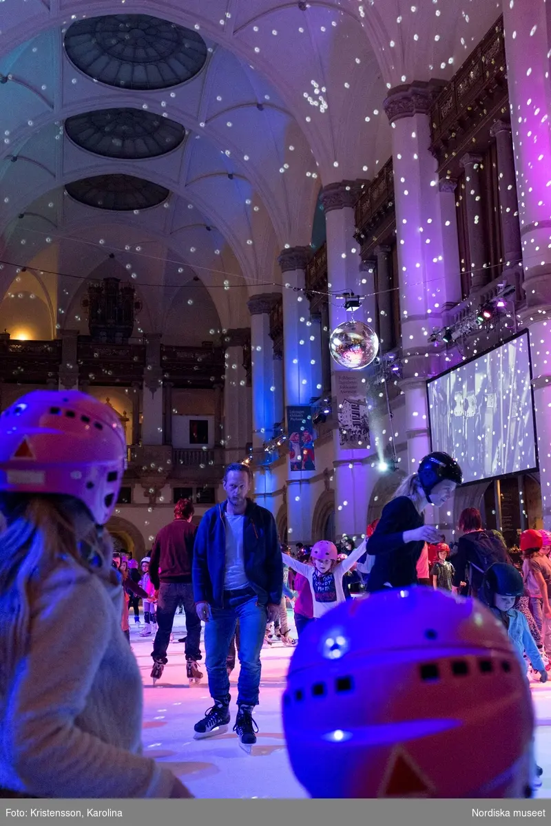 Skridskodisco i Stora hallen på sportlovet 2016, Tema snö och is