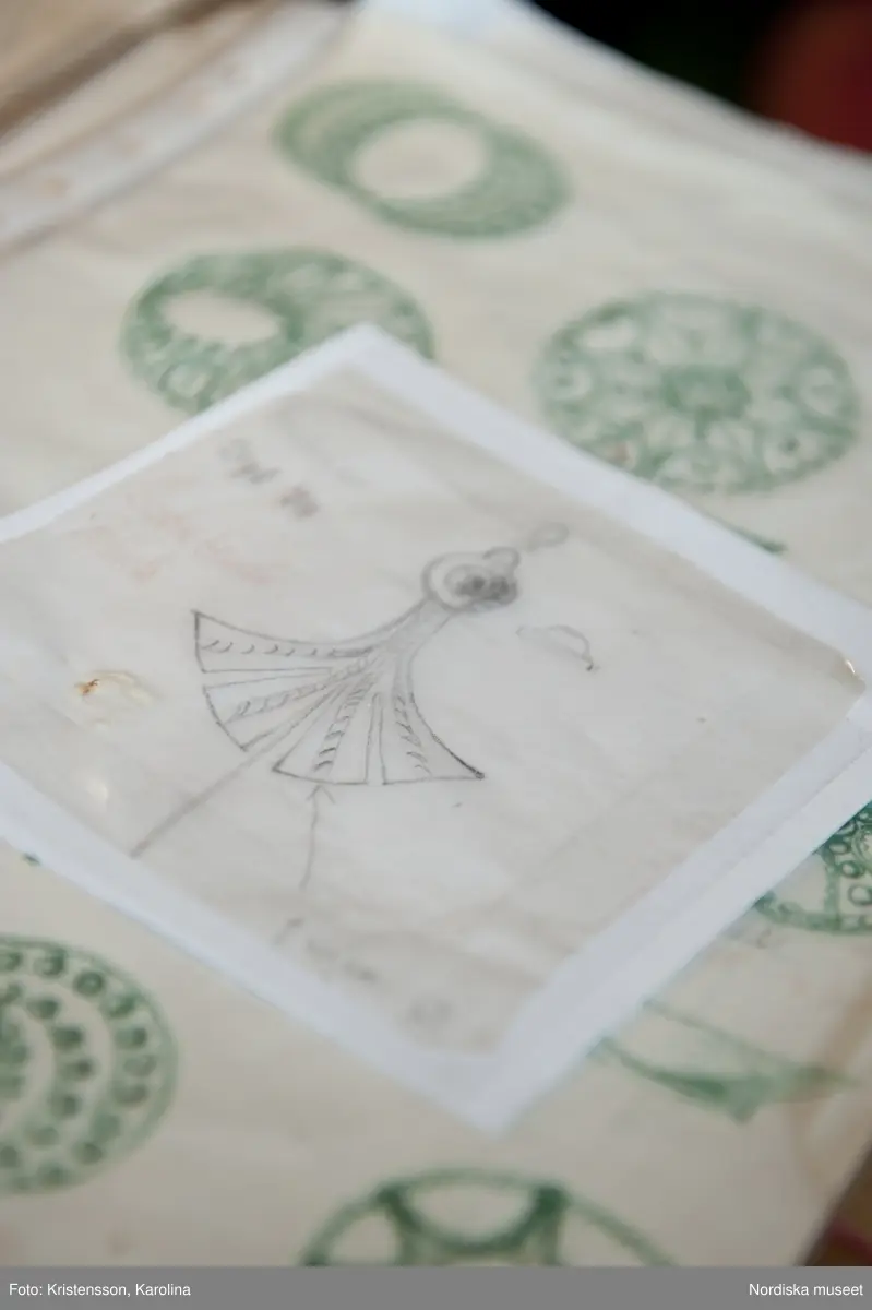 Rosa Taikon, Ateljén, arbetsytor, verktyg och material