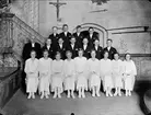 Konfirmander, Valö kyrka, Uppland