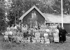 Frälsningsarmén, Mackmyra. Foto i augusti 1949.