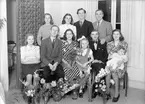 Lövstedts familj, 50-årsdag. Foto i oktober 1947.