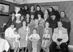 Familjen Virén, Sjöäng. Foto i april 1946.