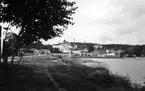 Hudiksvall. Motiv från Lillfjärden. Foto 1935.