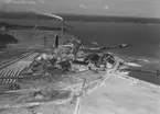 Flygfoto över Korsnäsverken, Karskär. Foto 1932.