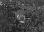 Flygfoto över Axmar slott/herrgård. Foto 1939.