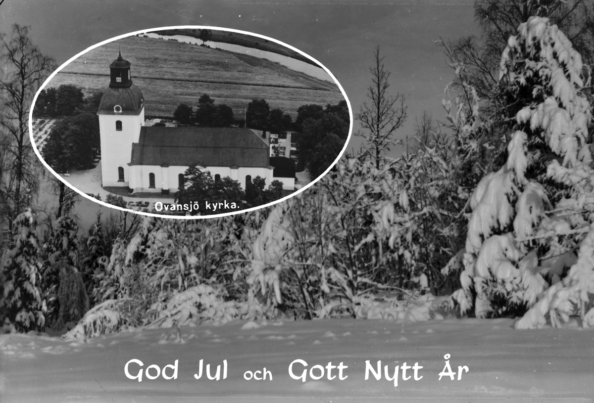 "GOD JUL och GOTT NYTT ÅR", Kungsgården, Gästrikland
