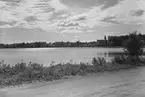 Utsikt från Lillfjärdens norra strand, Hudiksvall, Hälsingland