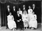 Brudpar med följe, Östhammar, Uppland