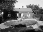 Komministergården, familjen Widman, Börstil, Uppland omkring 1920