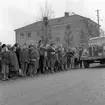 Barntrafikskola på Holmen.
4 november 1955.