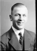 Handelsresande okänd man. J. F.  Bellanders AB