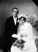 Gustav Hjalmar Hallström och Katarina Jonsson Nyberg, Fjärde Tvärgatan 18, Brynäs. April 1917