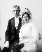Brudparet Rudvall. November 1917