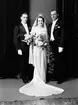 Agrell - Delin. Bröllop. Den 18 april 1936