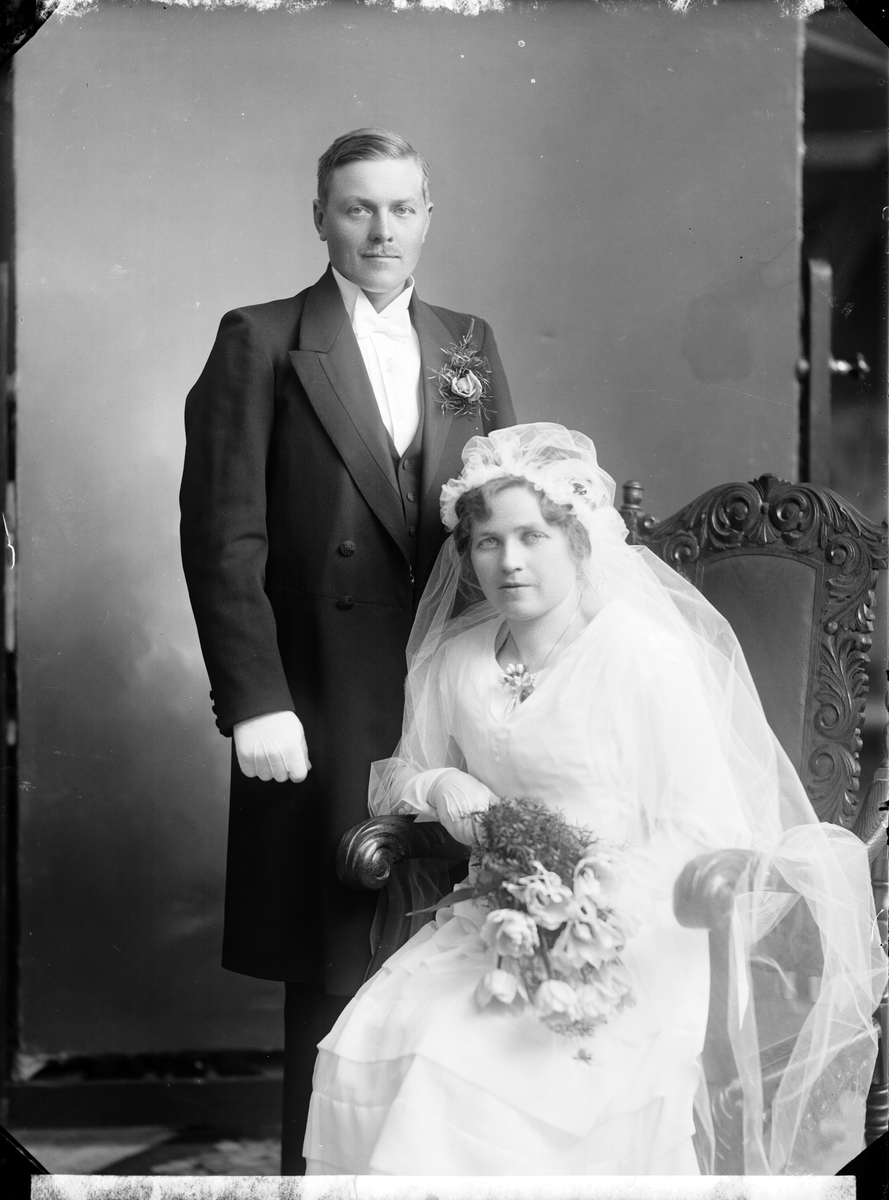 Andersson Johan, Hemlingby. Brudpar.