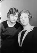 Margit Ström och Ellen Jansson