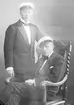 Kandidaterna Albin Larsson och Axel Lundell