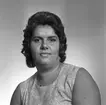 Okänd kvinna, Sjuksköterskeskolan. Augusti 1971