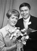 Brudparet Bloom. Gävle. Den 16 september 1967