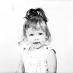 Ann-Kristin Thyberg. Foto av flicka. Gävle. Den 29 juni 1967