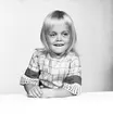 Flickan Ulrika Heribert. Den 17 oktober 1968