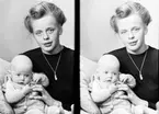 Elsie Andersson, mor o barn.